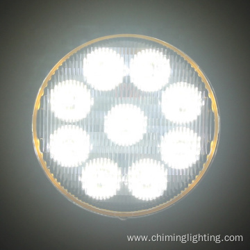 Round LED work light with on/off switch OSRAM